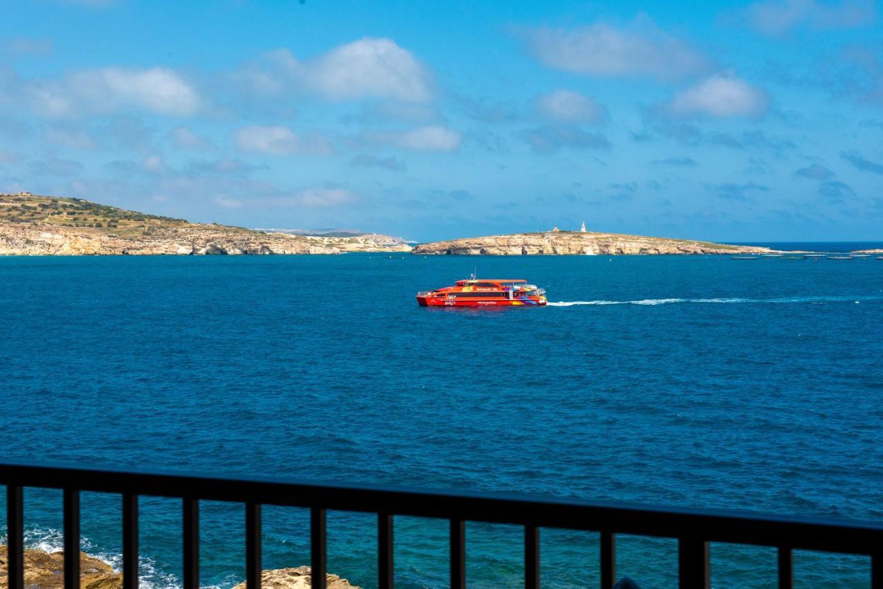 סיינט פול ביי Islet Promenade Seafront Family Apartment With 2 Balconies By Getawaysmalta מראה חיצוני תמונה