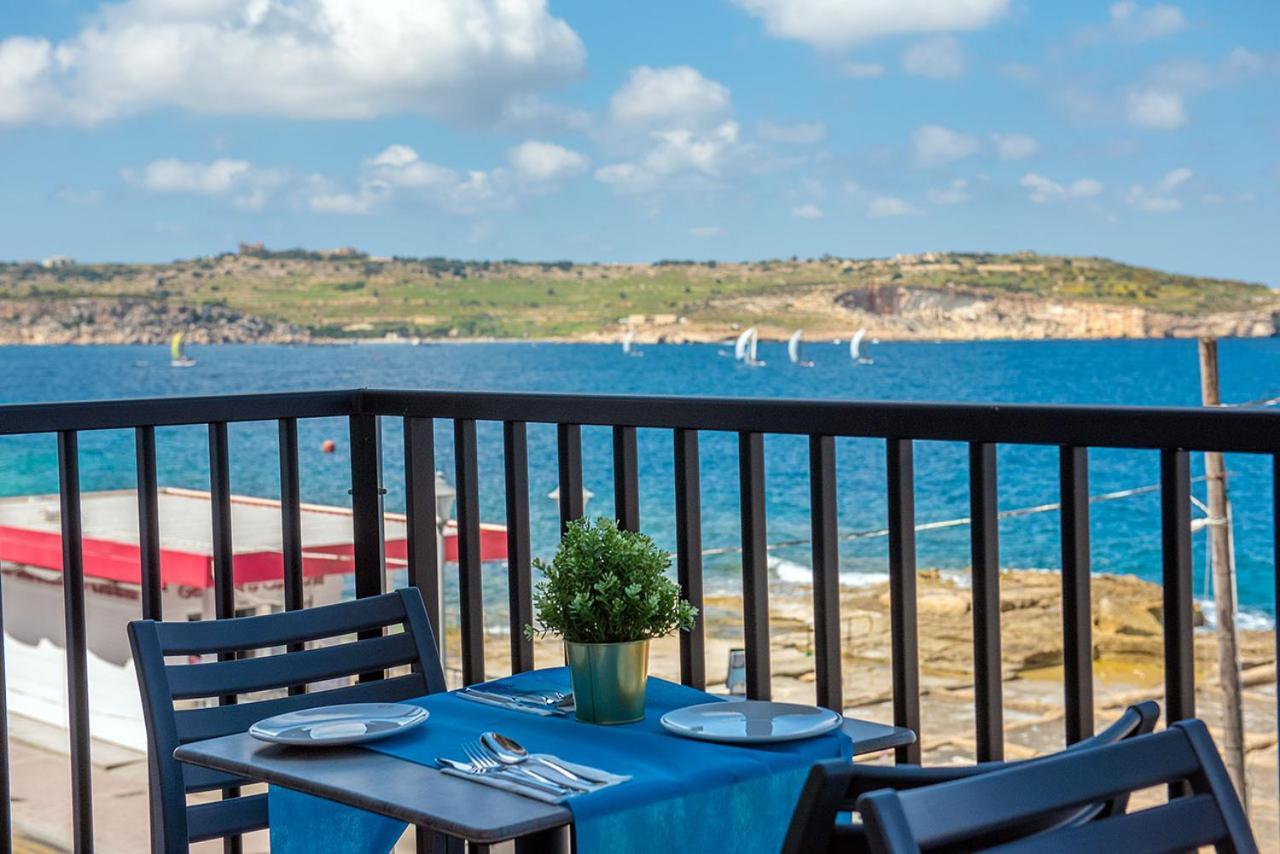 סיינט פול ביי Islet Promenade Seafront Family Apartment With 2 Balconies By Getawaysmalta מראה חיצוני תמונה